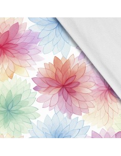 Softshell Stoff Polyester Zum Nähen- Motiv Abstraktion I SDX2304