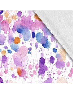 Softshell Stoff Polyester Zum Nähen- Motiv Abstraktion I SDX2321