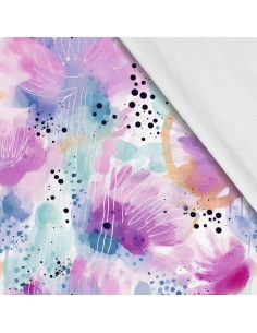 Softshell Stoff Polyester Zum Nähen- Motiv Abstraktion I SDX2324