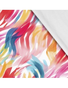 Softshell Stoff Polyester Zum Nähen- Motiv Abstraktion I SDX2492