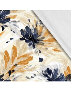 Softshell Stoff Polyester Zum Nähen- Motiv Abstraktion I SDX2564