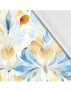 Softshell Stoff Polyester Zum Nähen- Motiv Abstraktion I SDX2565