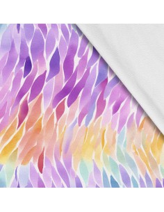 Softshell Stoff Polyester Zum Nähen- Motiv Abstraktion I SDX2623