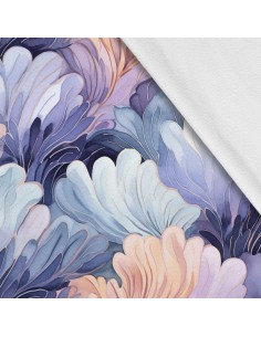 Softshell Stoff Polyester Zum Nähen- Motiv Abstraktion I SDX2718