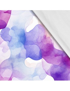 Softshell Stoff Polyester Zum Nähen- Motiv Abstraktion I SDX2722