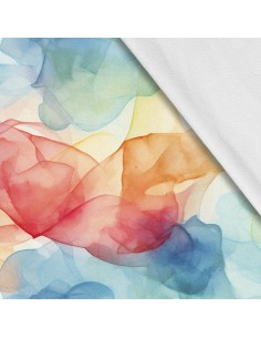 Softshell Stoff Polyester Zum Nähen- Motiv Abstraktion I SDX2853