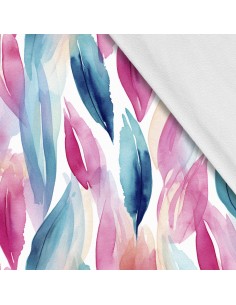 Softshell Stoff Polyester Zum Nähen- Motiv Abstraktion I SDX2872