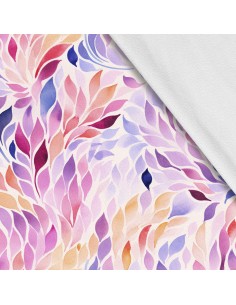 Softshell Stoff Polyester Zum Nähen- Motiv Abstraktion I SDX2873