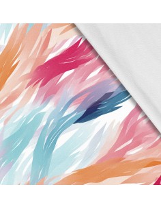 Softshell Stoff Polyester Zum Nähen- Motiv Abstraktion I SDX2950