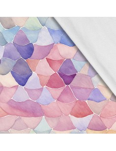 Softshell Stoff Polyester Zum Nähen- Motiv Abstraktion I SDX3013