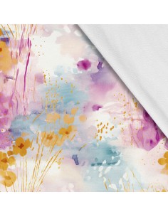Softshell Stoff Polyester Zum Nähen- Motiv Abstraktion I SDX3026