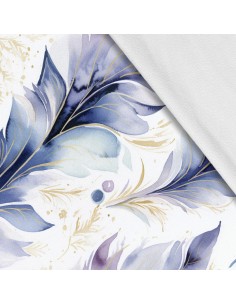 Softshell Stoff Polyester Zum Nähen- Motiv Gefieder I SDX2340