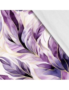 Softshell Stoff Polyester Zum Nähen- Motiv Gefieder I SDX2358