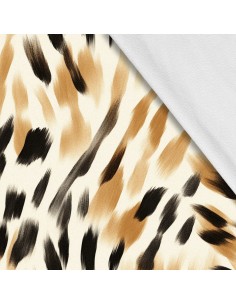 Softshell Stoff Polyester Zum Nähen- Motiv Tierdruck I SDX2478