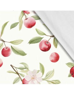 Softshell Stoff Polyester Zum Nähen- Motiv Frucht I SDX2601