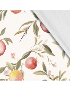 Softshell Stoff Polyester Zum Nähen- Motiv Frucht I SDX2744