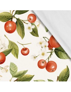 Softshell Stoff Polyester Zum Nähen- Motiv Frucht I SDX3029
