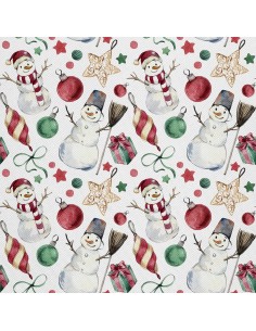 OUTDOOR DEKOSTOFFE OXFORD - Motiv Weihnachtsferien | DX1900