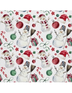 OUTDOOR DEKOSTOFFE OXFORD - Motiv Weihnachtsferien | DX1903