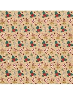 OUTDOOR DEKOSTOFFE OXFORD - Motiv Weihnachtsferien | DX1905
