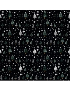 OUTDOOR DEKOSTOFFE OXFORD - Motiv Weihnachtsferien | DX1912