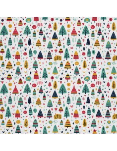 OUTDOOR DEKOSTOFFE OXFORD - Motiv Weihnachtsferien | DX1913