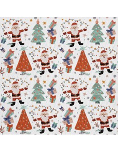 OUTDOOR DEKOSTOFFE OXFORD - Motiv Weihnachtsferien | DX1921