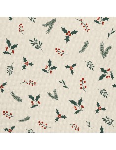 OUTDOOR DEKOSTOFFE OXFORD - Motiv Weihnachtsferien | DX1928