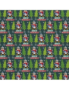 OUTDOOR DEKOSTOFFE OXFORD - Motiv Weihnachtsferien | DX1930