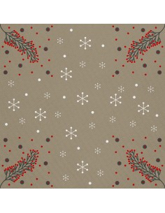 OUTDOOR DEKOSTOFFE OXFORD - Motiv Weihnachtsferien | DX1935