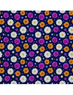 OUTDOOR DEKOSTOFFE OXFORD - Motiv Frühlingsblumen I DX622