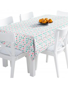 Tischdecke Abwaschbar Tischtuch Gartentischdecke Fleckschutz Wasserabweisend Tafeldecke - Weihnachtsferien TDX1852