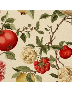 OUTDOOR DEKOSTOFFE OXFORD - Motiv Obst | DX6094
