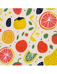 OUTDOOR DEKOSTOFFE OXFORD - Motiv Obst | DX6126