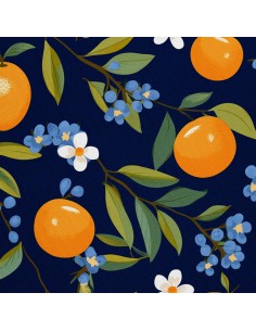 OUTDOOR DEKOSTOFFE OXFORD - Motiv Obst | DX6135