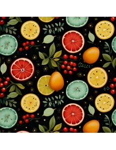 OUTDOOR DEKOSTOFFE OXFORD - Motiv Obst | DX6648