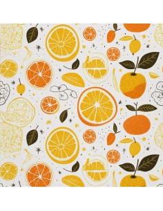 OUTDOOR DEKOSTOFFE OXFORD - Motiv Obst | DX6660
