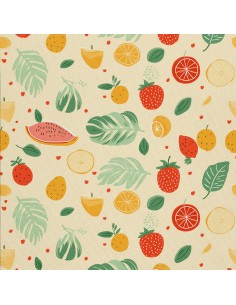 OUTDOOR DEKOSTOFFE OXFORD - Motiv Obst | DX6734