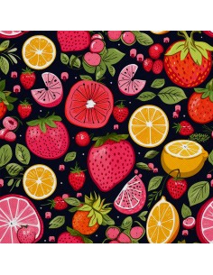 OUTDOOR DEKOSTOFFE OXFORD - Motiv Obst | DX6862