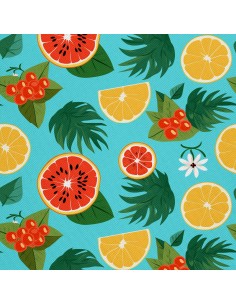 OUTDOOR DEKOSTOFFE OXFORD - Motiv Obst | DX6879