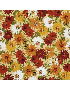 OUTDOOR DEKOSTOFFE OXFORD - Motiv Blumen auf der Wiese I DX690