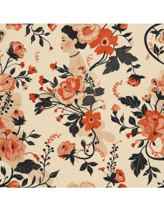 OUTDOOR DEKOSTOFFE OXFORD - Motiv Femini | DX10489