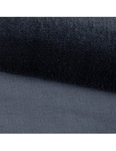 Polsterstoff Fluffy Schwarz