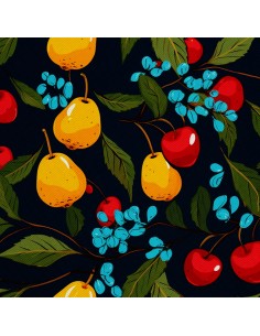 OUTDOOR DEKOSTOFFE OXFORD - Motiv Obst | DX6264