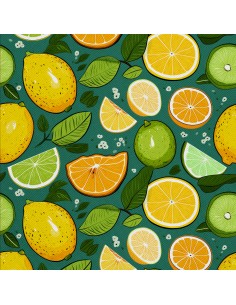 OUTDOOR DEKOSTOFFE OXFORD - Motiv Obst | DX6323