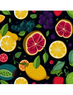 OUTDOOR DEKOSTOFFE OXFORD - Motiv Obst | DX6326