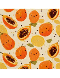 OUTDOOR DEKOSTOFFE OXFORD - Motiv Obst | DX6385