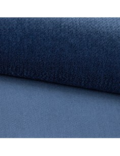 Polsterstoff Fluffy Dunkelblau