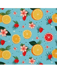 OUTDOOR DEKOSTOFFE OXFORD - Motiv Obst | DX6425