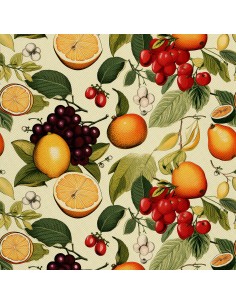 OUTDOOR DEKOSTOFFE OXFORD - Motiv Obst | DX6427